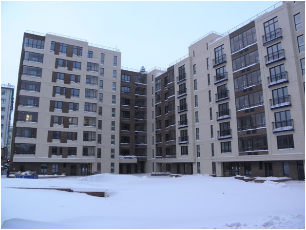 ЗАО «БиТри» информирует о завершении монтажных работ в ЖК «МилкХаус» в г. Новосибирск