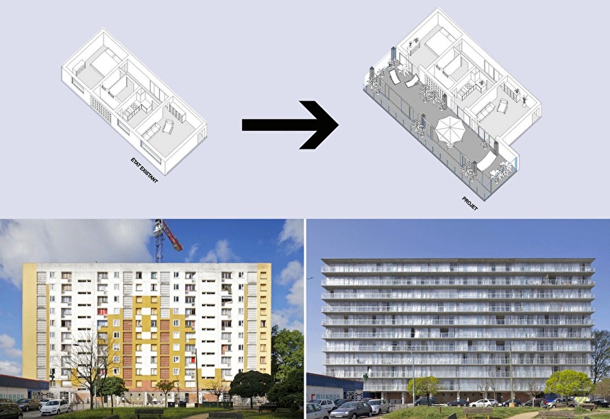 Французские архитекторы предложили эффектный способ улучшить советские «панельки»