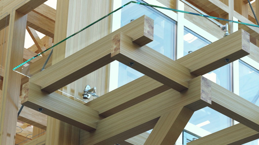 Гостей юбилейного X конгресса Ассоциации деревянного домостроения примут в самом высоком деревянном офисном здании России