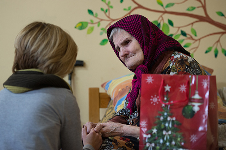 Волонтёры «СТиС» посетили дом престарелых в Белёве