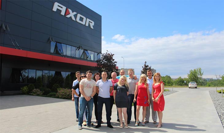 Компания AXOR INDUSTRY провела обучающий тренинг для сотрудников партнера