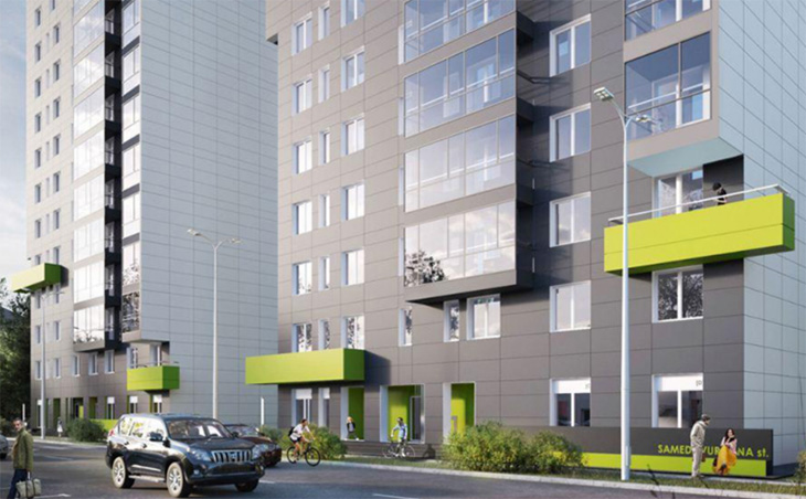 Дома с цветными балконами появятся на месте снесенных пятиэтажек в САО