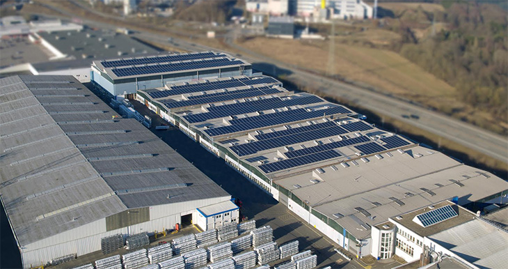 «Зеленая» энергетика profine GmbH: на заводе в Пирмазенсе установлены солнечные энергетические системы
