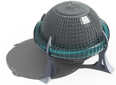 Изобретатели из Краснодарского края запатентовали антисейсмическое здание-сферу