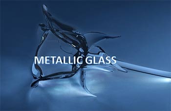 Создан новый вид металлического стекла