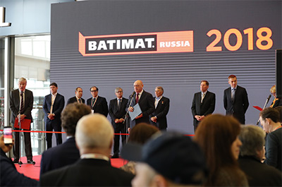 Леонид Ставицкий принял участие в открытии международной выставки BATIMAT RUSSIA 2018