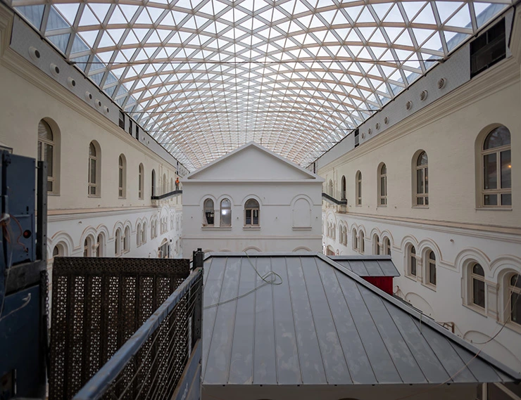 Стекло Larta Glass для реконструкции Политехнического музея class= Стекло Larta Glass для реконструкции Политехнического музея