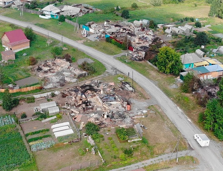 Остеклением домов, поврежденных взрывами на арсенале в Ачинске, займутся военные 