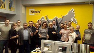 Учебный центр VEKA Professional провел для компании «Сателс» тренинг по технологии продаж
