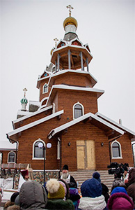 Партнер VEKA Rus принял участие в воссоздании храма в Бердске