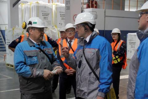 Совместное предприятие СИБУРа и Solvay по производству поливинилхлорида посетил ВРИО Губернатора Нижегородской области