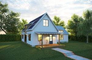 Представлена новая модель дома с нулевым потреблением энергии
