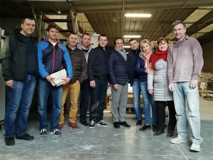 Сотрудники «ТБМ» посетили производство ведущего итальянского производителя ЛКМ компании ALCEA S.R.L