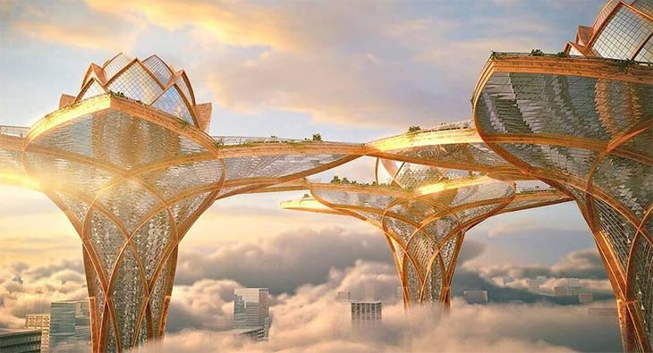 Небоскребы из стекла и дерева. Какими будут города будущего?