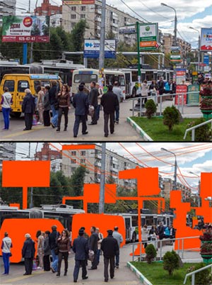 Улицы российских городов очистят от визуального рекламного мусора