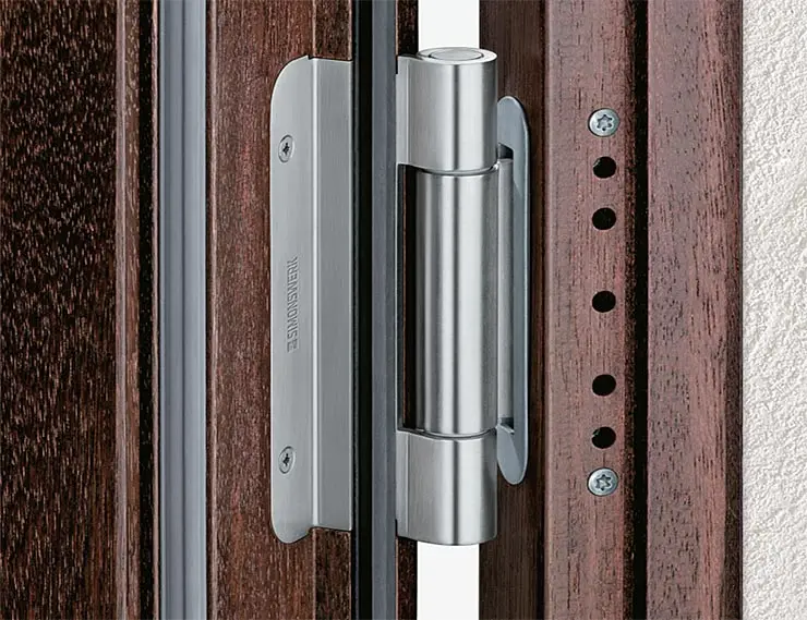 Врезные петли Simonswerk BAKA Protect 4000 3D для входных деревянных дверей