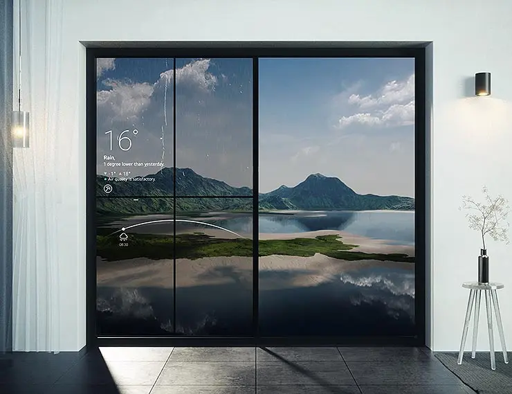 LG покажет OLED-окна на выставке CES 2022