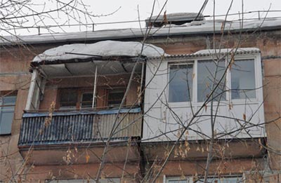 Балконный вопрос встал в Новокузнецке