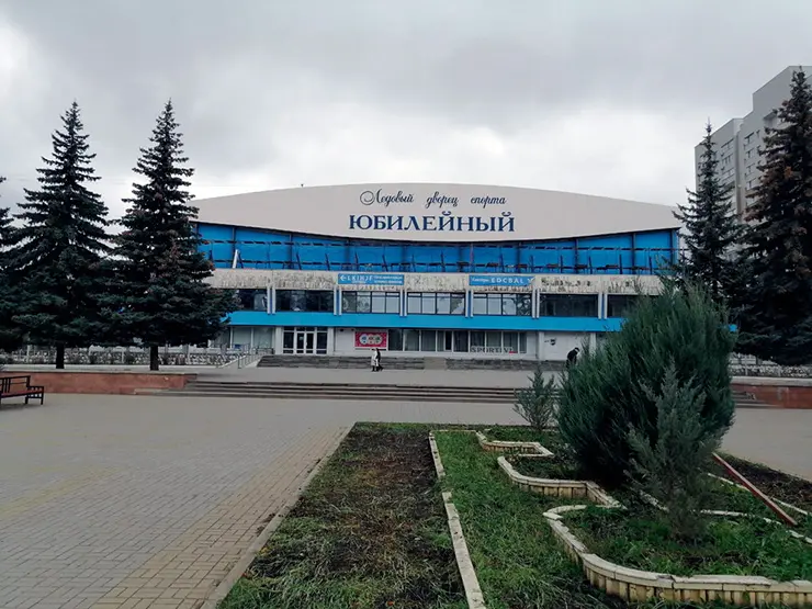 Панорамные окна exprof для Дворца спорта в Воронеже