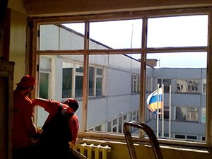 ГК «Окна Комфорта»: остекление школы и детского сада в п. Колюбакино после урагана