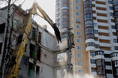 Объём строительных отходов в Москве вырастет из-за реновации на 1,5 млн тонн