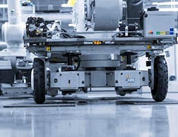 В России создали робота для перевозки комплектующих и оборудования class= В России создали робота для перевозки комплектующих и оборудования