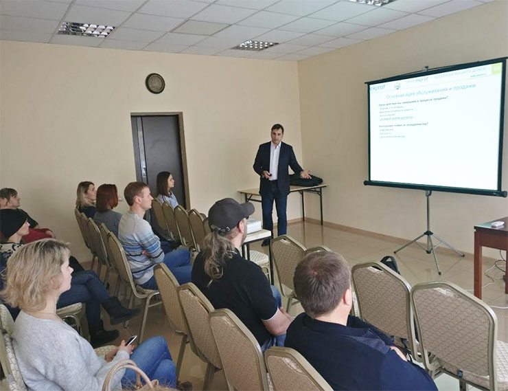 Компания «ЭксПроф» провела учебу для партнеров в Иркутске