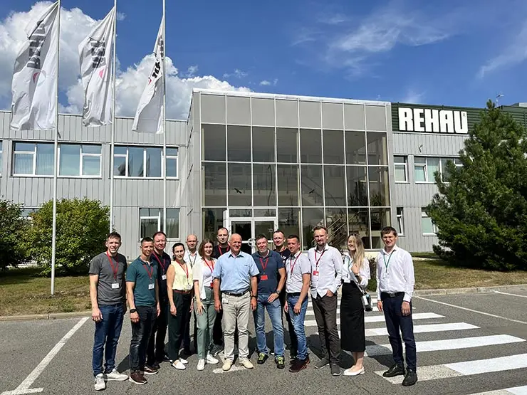 Завод «РЕХАУ» в Гжеле посетили партнеры из Барнаула