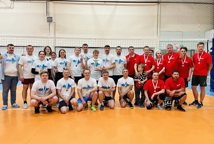 Волейбольный турнир состоялся в честь юбилея компании «ТБМ»