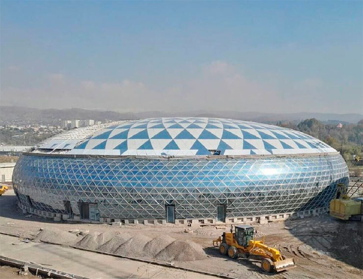 Спортивный интерес: новый объект Pilkington в Душанбе