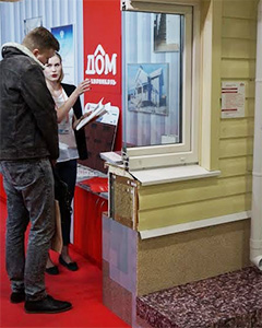 Проект «ДОМ Технониколь» с окнами Deceuninck представлен на выставке «Загородный дом»