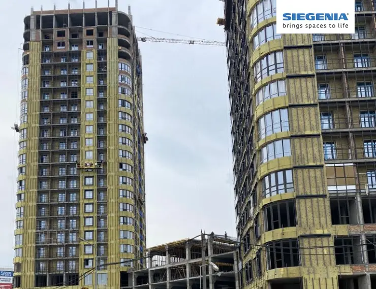 Как окна с SIEGENIA помогут создать особенный фасад в уникальном ЖК в Красноярске