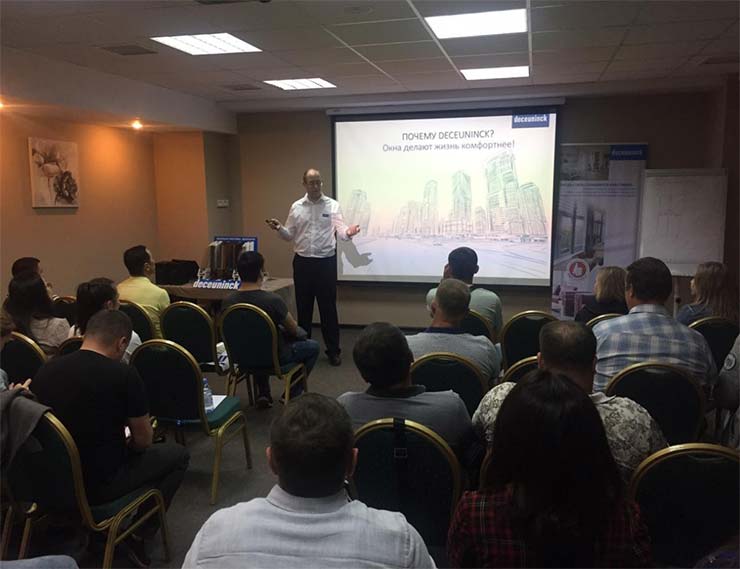Партнер Deceuninck компания ТОО «Vda Group» провела дилерскую конференцию в Алматы