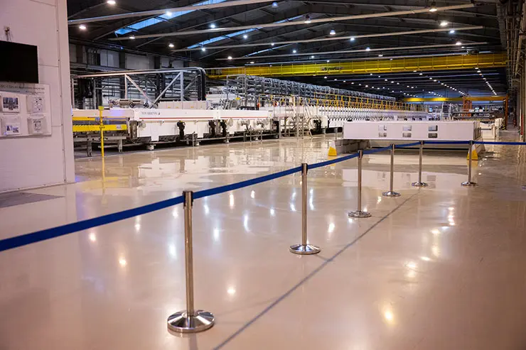 Завод по производству листового строительного и архитектурного стекла «Ларта Гласс» в Раменском Московской области. Ноябрь 2024 Завод по производству листового строительного и архитектурного стекла «Ларта Гласс» в Раменском Московской области. Ноябрь 2024