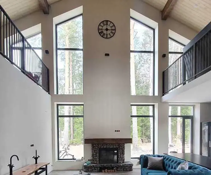 Остекление частного дома Остекление частного дома