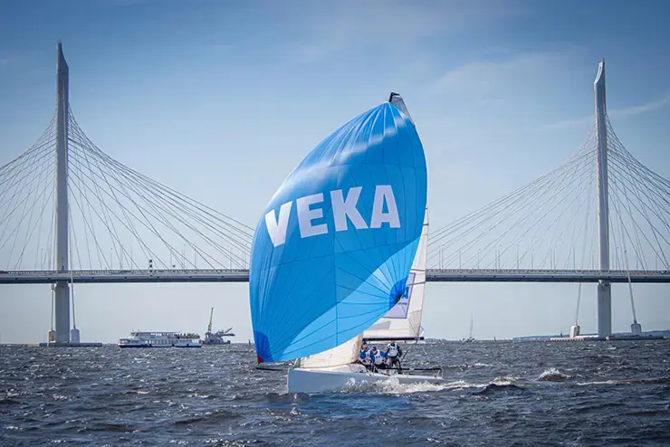 Чемпионат по яхтингу в Санкт-Петербурге при поддержке VEKA Rus