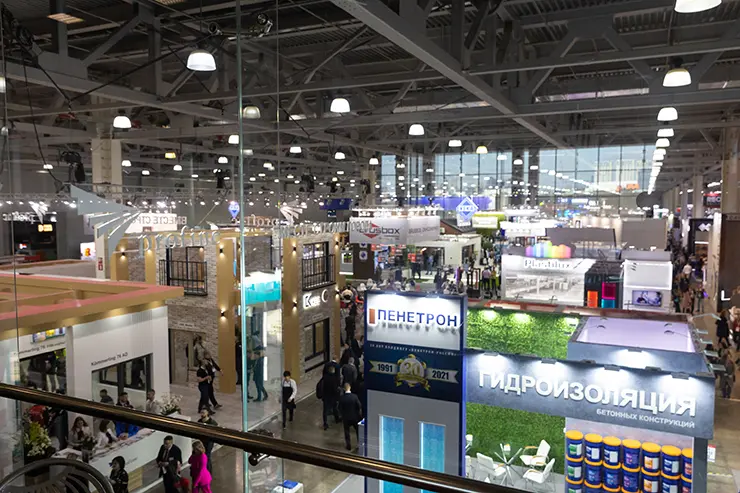 Зал «Оконные технологии» на выставке MosBuild 2023 Зал «Оконные технологии» на выставке MosBuild 2023