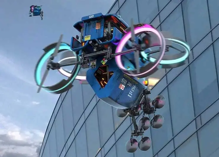 Дрон 3D-принтер Дрон 3D-принтер