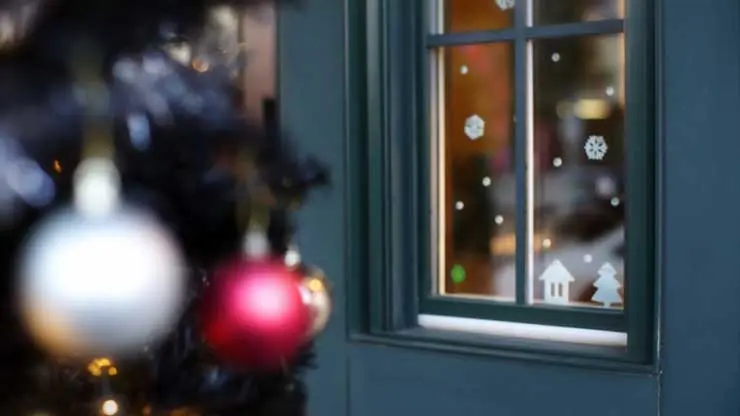 Новогоднее окно Новогоднее окно