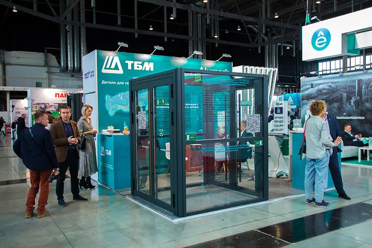 Стенд «ТБМ»на выставке 100+ TechnoBuild Стенд «ТБМ»на выставке 100+ TechnoBuild