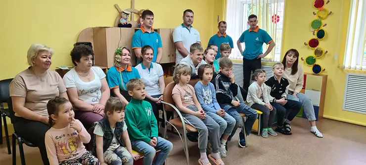 Сотрудники «ТБМ» провели благотворительное мероприятие в подшефном детском доме
