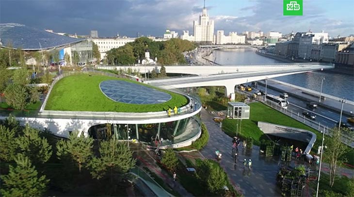 Продукция портфельной компании РОСНАНО ICM Glass использовалась при строительстве парка «Зарядье»