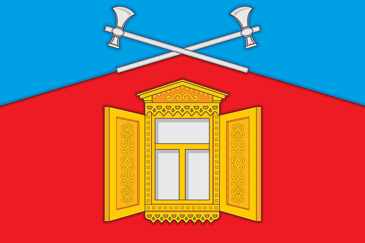 17 апреля в России зарегистрированы герб и флаг с изображением окна