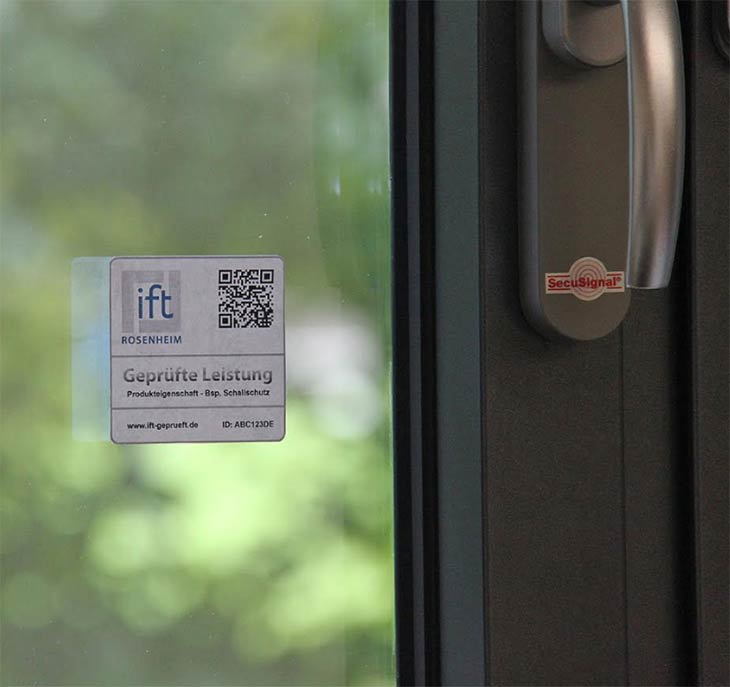 Институт оконных технологий ввёл знак качества «Tested by ift» 