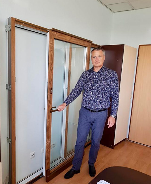 Roto Patio Alversa PS AIR COM – в офисе продаж современной белорусской компании