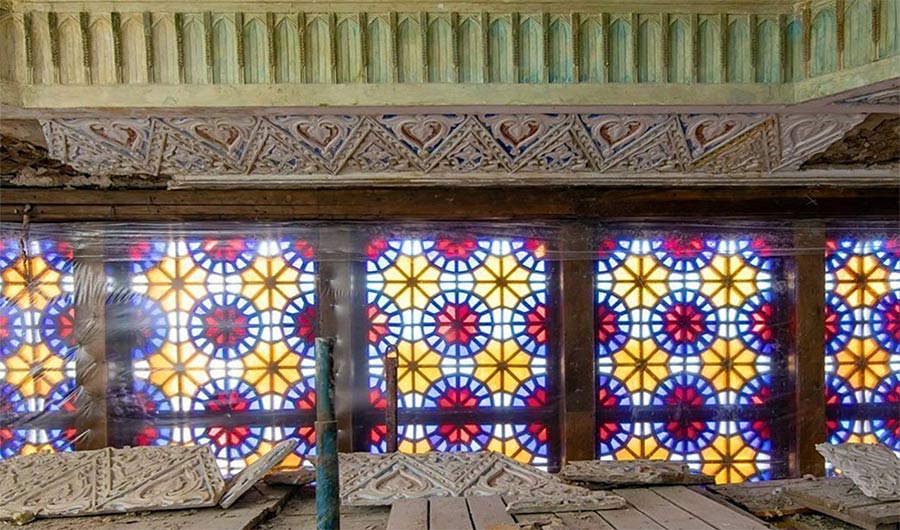 Окна в традиционной азербайджанской технике шебеке появятся в павильоне на ВДНХ