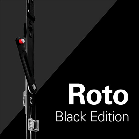 Roto Black Edition: притягательно черный цвет в интерьере