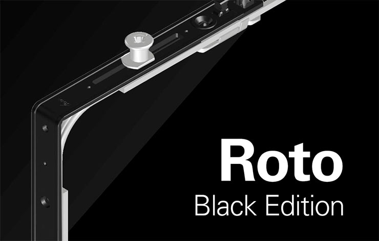 ВНИМАНИЕ! ЧЕРНЫЙ! «РОТО ФРАНК» выводит на российский рынок черную фурнитуру – Roto Black Edition